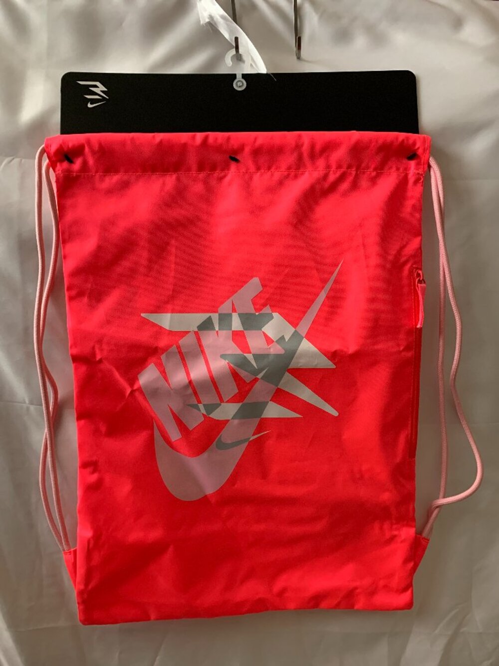 NIKE X 3BRAND Core Gym Sack in Racer Pink